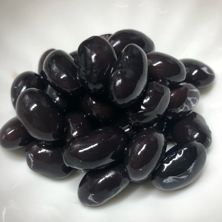簡単❣️くぎも重曹も使わない 活力鍋で黒糖黒豆煮